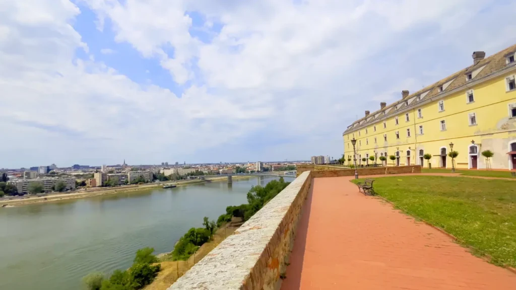 Petrovaradin Fortress View of Novi Sad